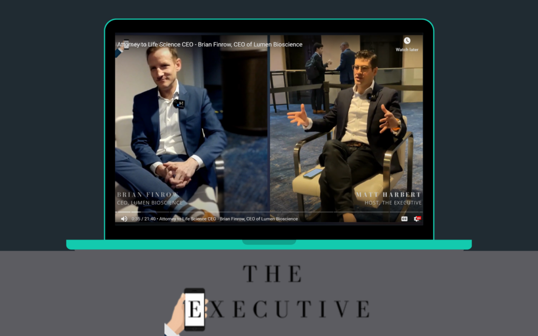 Brian Finrow, CEO of Lumen Bioscience on The Executive